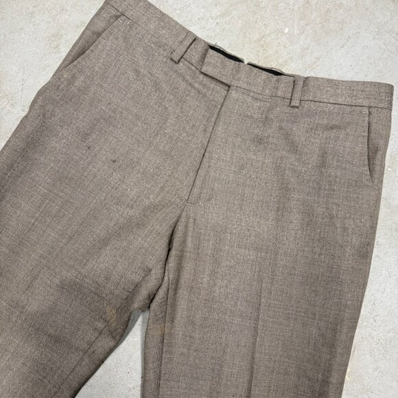 Banana Republic Suit Vitale Barberis Canonico 120s Flannel Wool 2pc 38R 32x31 - Picture 15 of 16